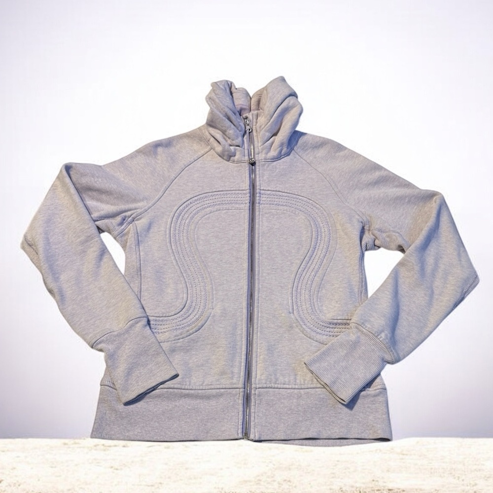 lululemon athletica Light Purple Cowl Neck Sweater for womens